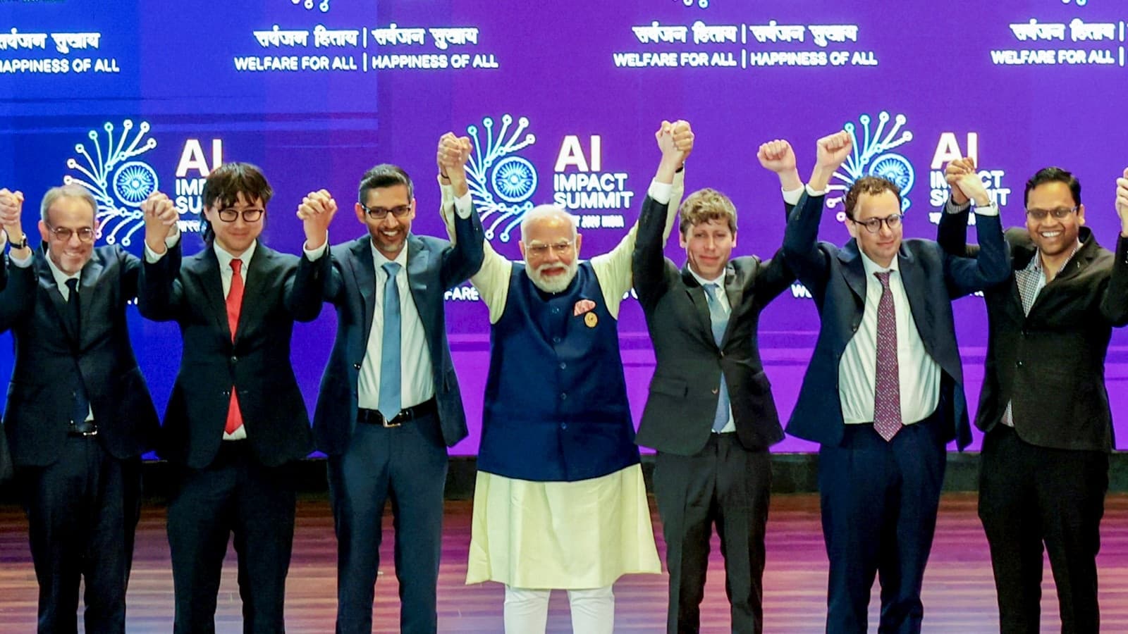 Delhi declaration unites US, China and 86 others behind India’s push to democratize AI