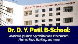 Dr. D. Y. Patil B-School