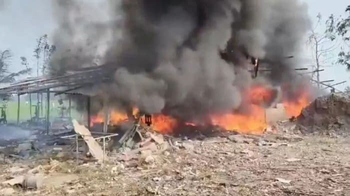 Massive explosion at Kakinada fireworks factory kills over 20