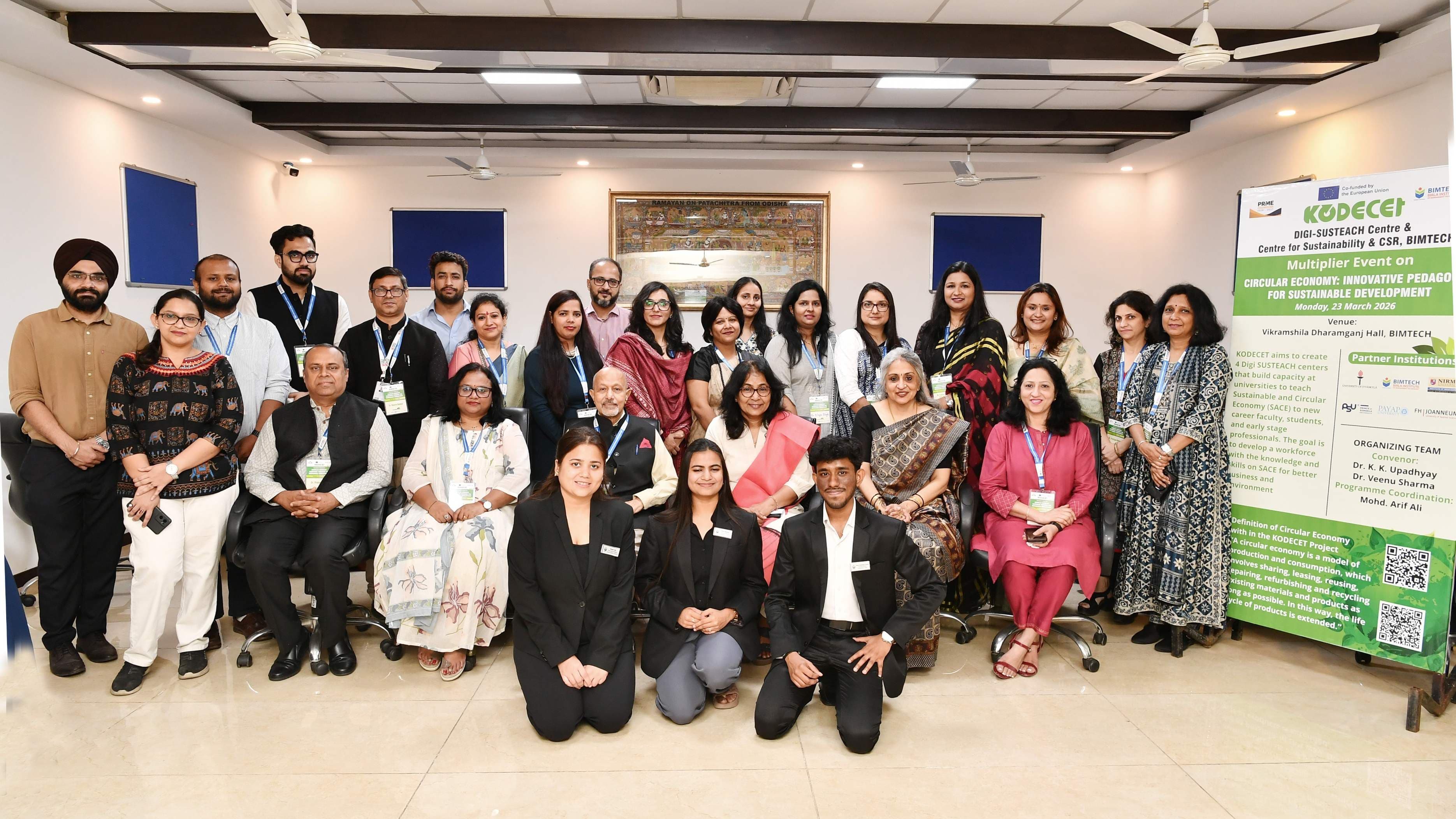 BIMTECH hosts KODECET events to promote circular economy education