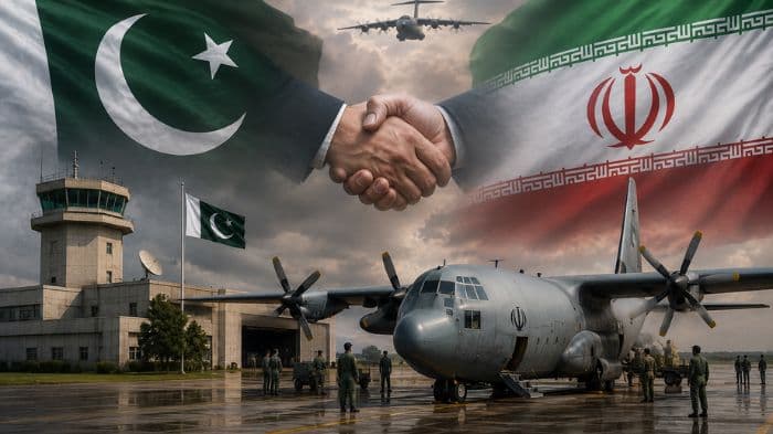 Questions raised over Pakistan’s mediator role after report claims Iran parked military aircraft at Nur Khan airbase