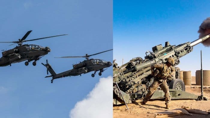 US clears $428 million defence support package for India’s Apache helicopters, M777 howitzers