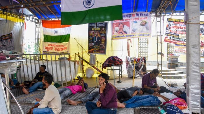 Jharkhand students continue protest for 20th day, demand JPSC-JSSC reforms and accountability