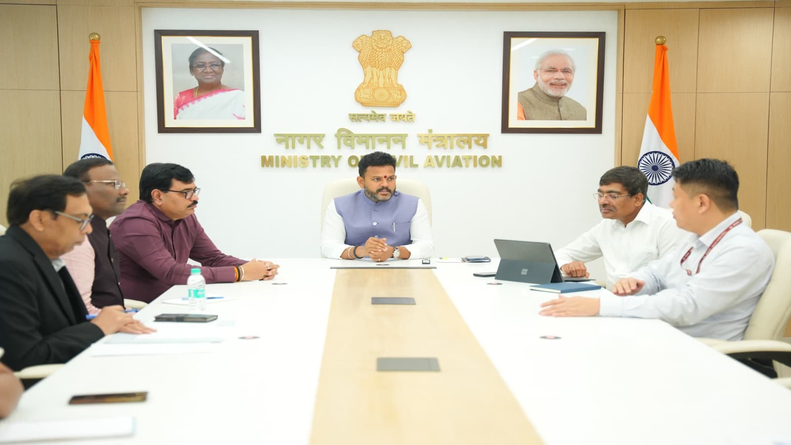 Ram Mohan Naidu Calls for Automated NOC Process, 15-Day Clearance