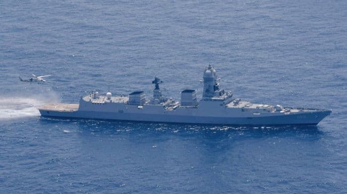 India summons Pakistan envoy after naval ships collide in Arabian Sea