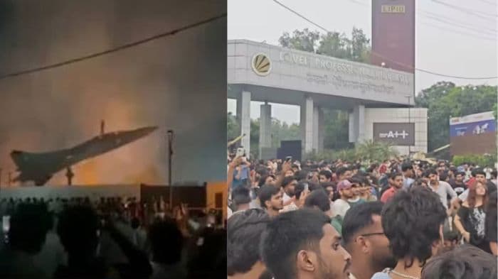 LPU students protest over rape claim, campus damaged and highway blocked