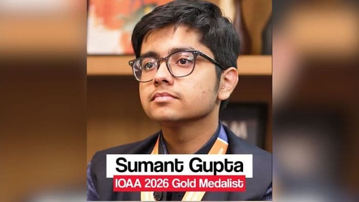 Delhi Class 12 student wins IOAA gold while preparing for JEE