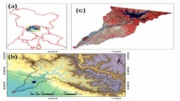 Research on changes in Ravi River surface-water area and floodplain vegetation following the start of Ranjit Sagar reservoir operations.
