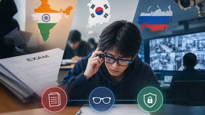 From paper leaks to smart glasses, exam integrity faces new challenges in India, Korea and Russia
