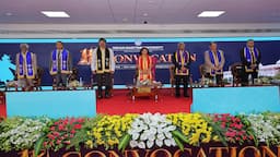 Indian Maritime University 11th Convocation 2026 in Chennai with graduates and university officials.