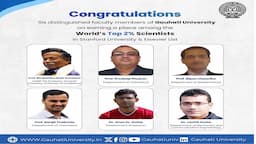 Gauhati University campus following the inclusion of six faculty members in the 2026 World’s Top 2% Scientists list.