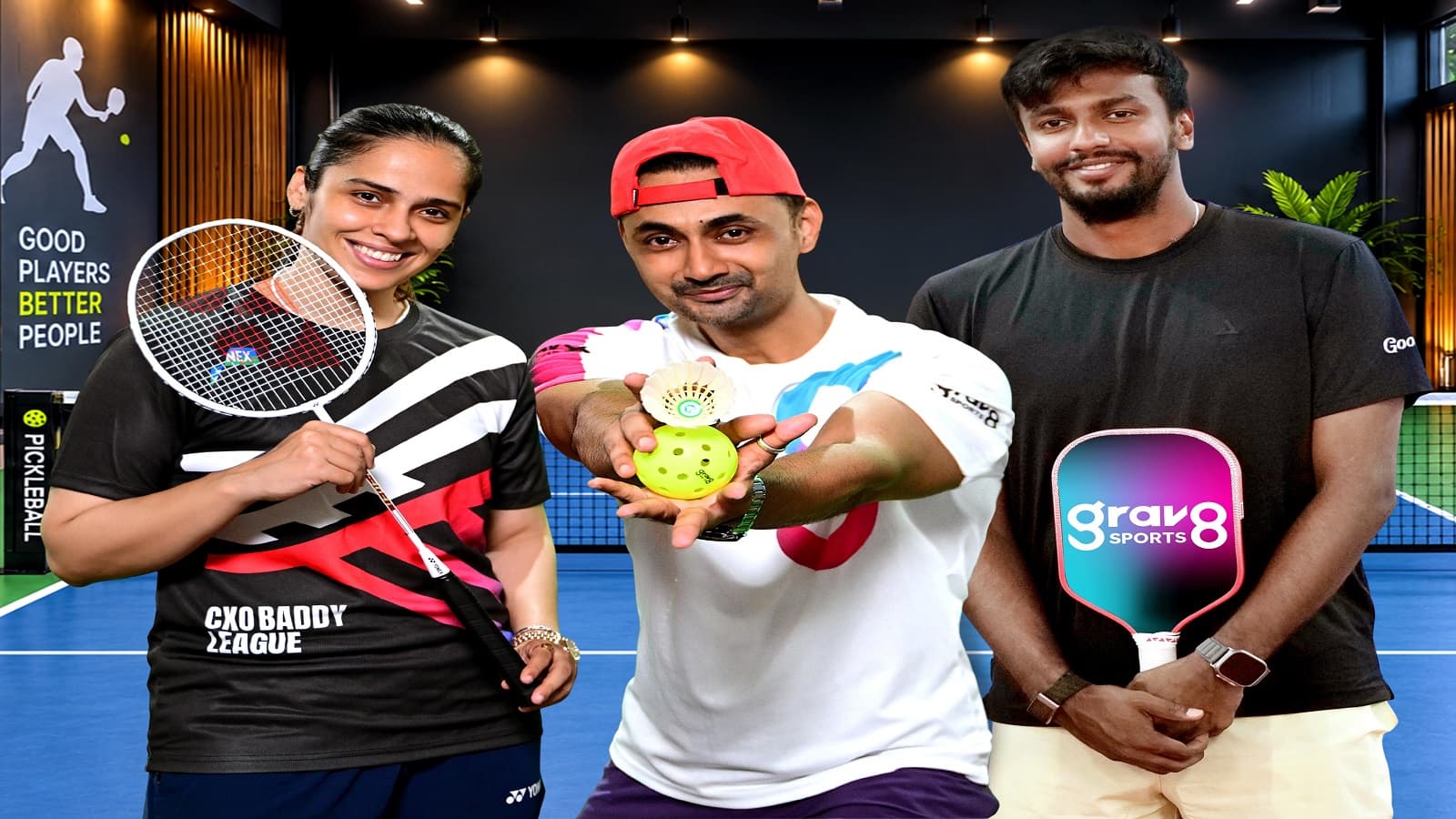 Saina Nehwal and Armaan Bhatia join Grav8 Sports to strengthen its CXO pickleball and corporate sports leagues.