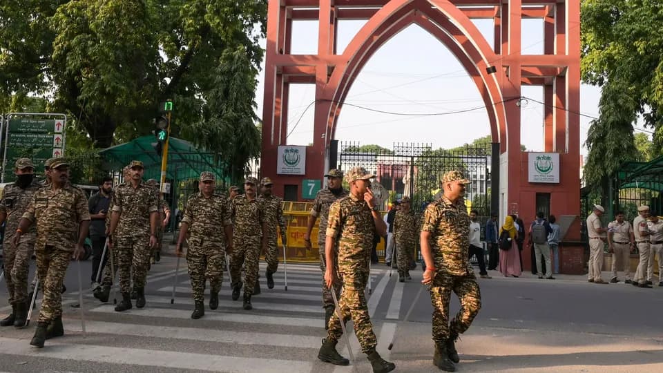 Jamia Millia Islamia alleges overnight vandalism as students’ union protest enters day 16