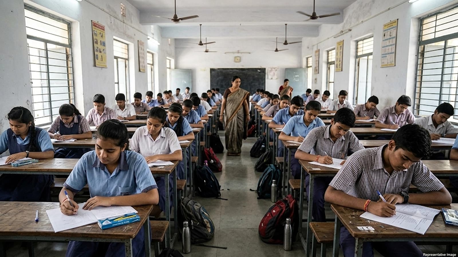 Illustrative image of a computer-based examination centre accompanying a report on a UGC-NET 2026 candidate's compensatory-time complaint against NTA.